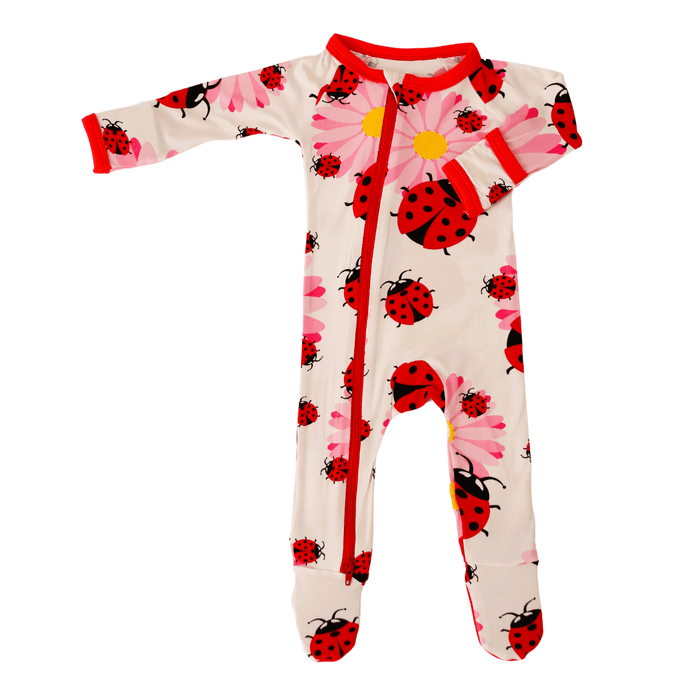 Bestaroo - Bamboo - Ladybug Footie