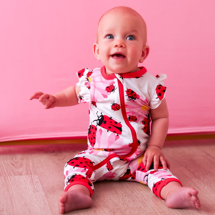 Bestaroo - Bamboo - Ladybug Romper