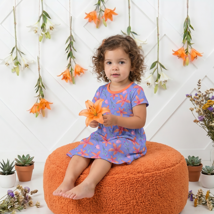 Lavender Leilani A-Line Dress - Bestaroo