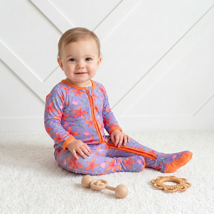 Lavender Leilani Footie - Bestaroo