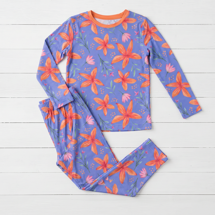 Lavender Leilani L/S Pajama - Bestaroo