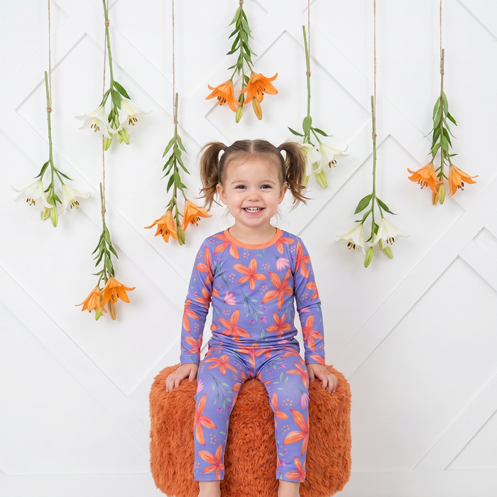 Lavender Leilani L/S Pajama - Bestaroo