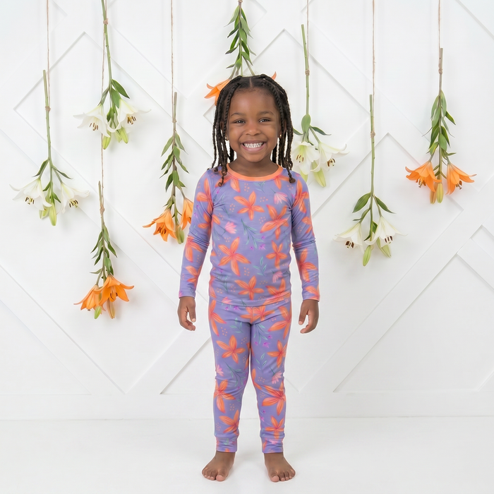 Lavender Leilani L/S Pajama - Bestaroo