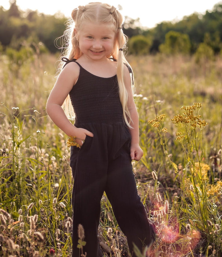 Bestaroo - Bamboo - leena jumpsuit in charcoal