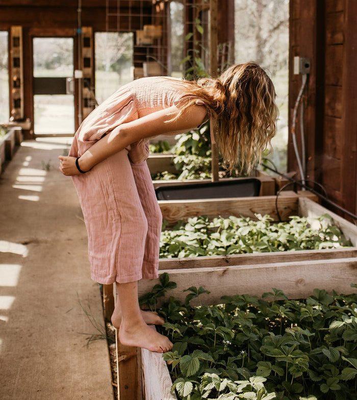 Bestaroo - Bamboo - leena jumpsuit in dusty rose