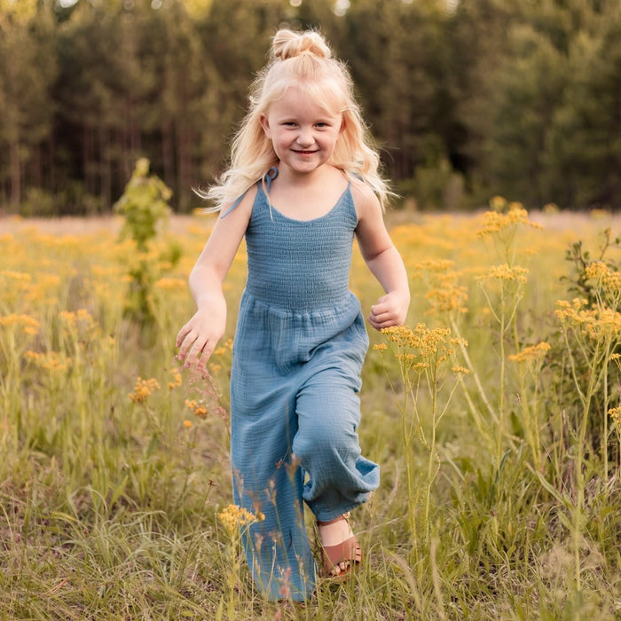 Bestaroo - Bamboo - leena jumpsuit in skye blue