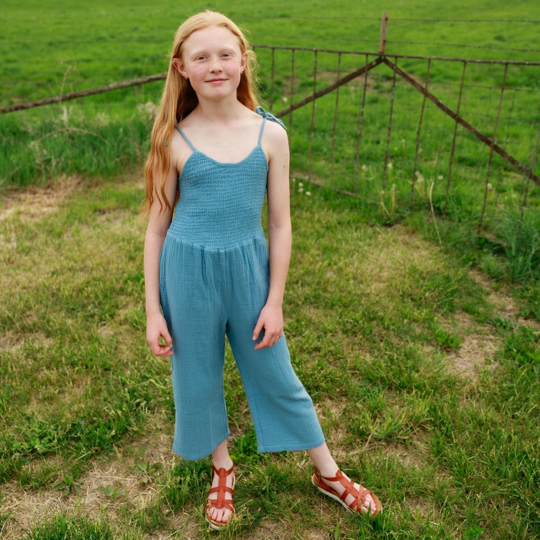 Bestaroo - Bamboo - leena jumpsuit in skye blue