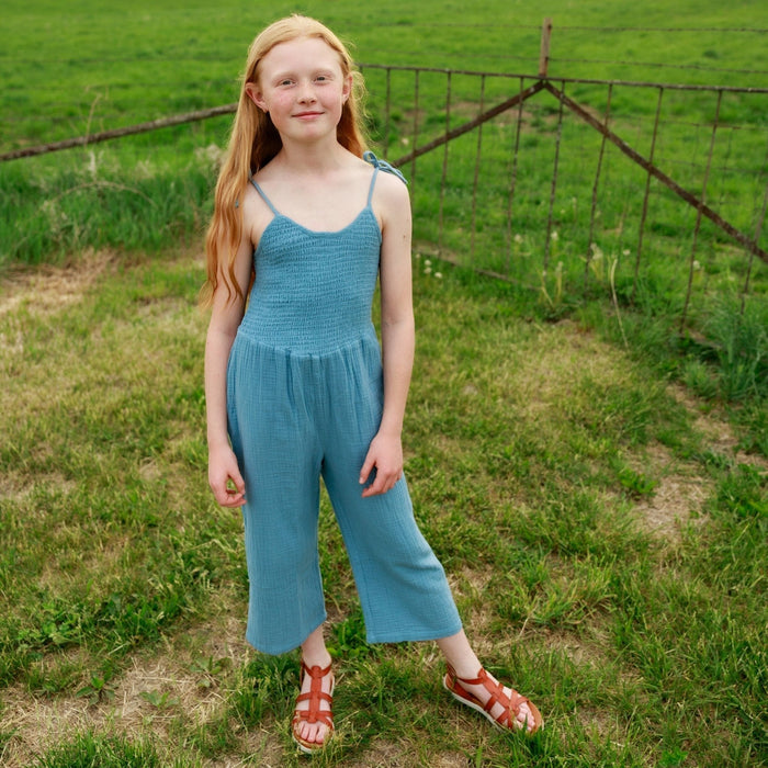 Bestaroo - Bamboo - leena jumpsuit in skye blue