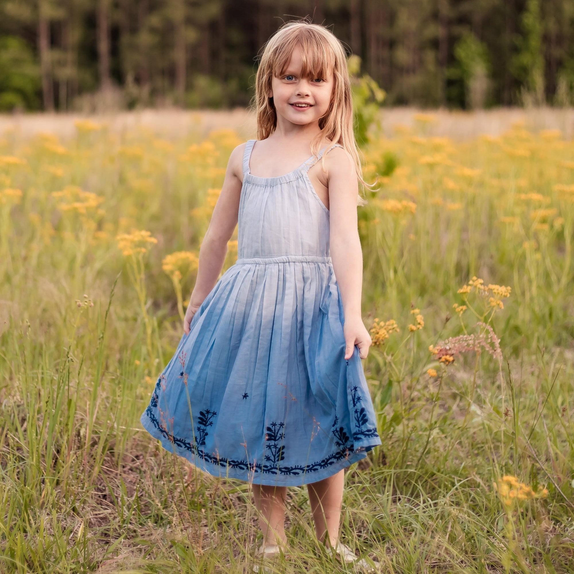 Bestaroo - leila dress in blue