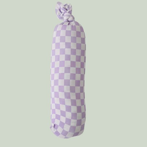 Bestaroo - Bamboo - Lilac Checks Swaddle