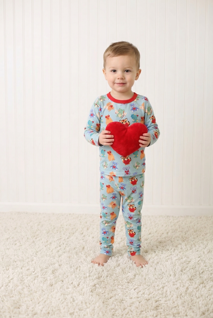 Bestaroo - Bamboo - Love is in the Air L/S Pajama