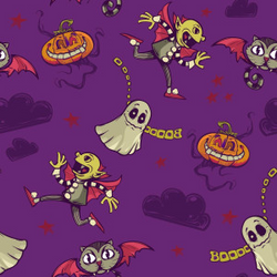 Boo Crew Purple
