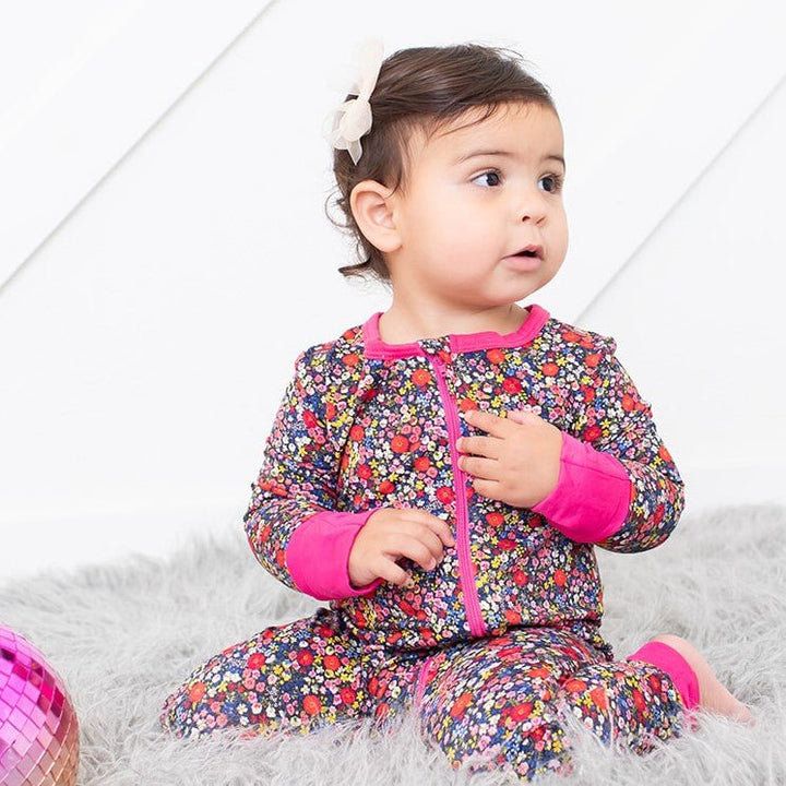 Bestaroo - Bamboo - Midnight Petals Convertible Coverall