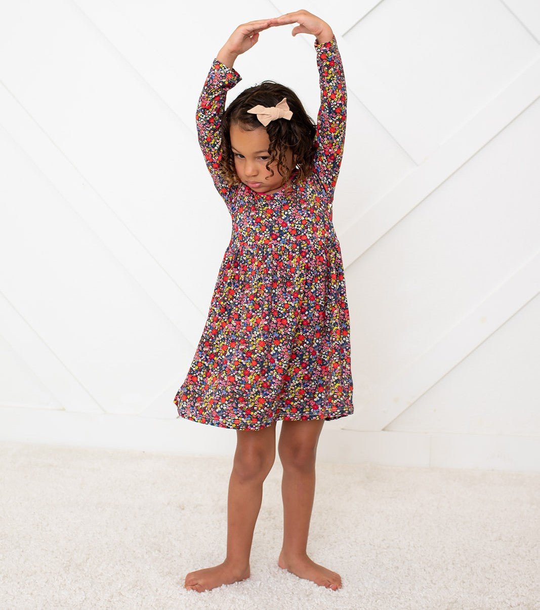Bestaroo - Bamboo - Midnight Petals Dress
