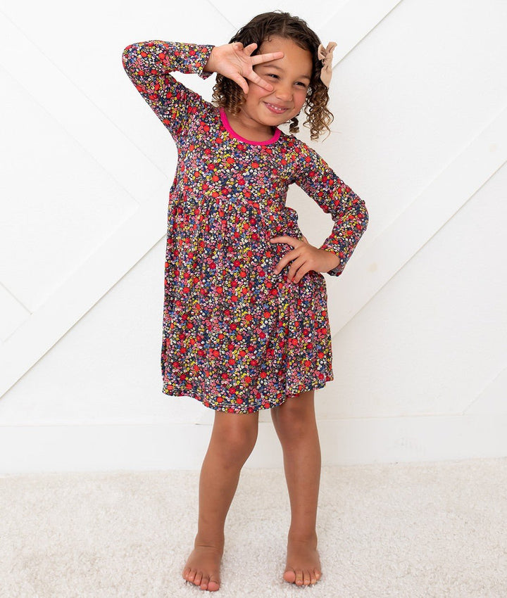 Bestaroo - Bamboo - Midnight Petals Dress