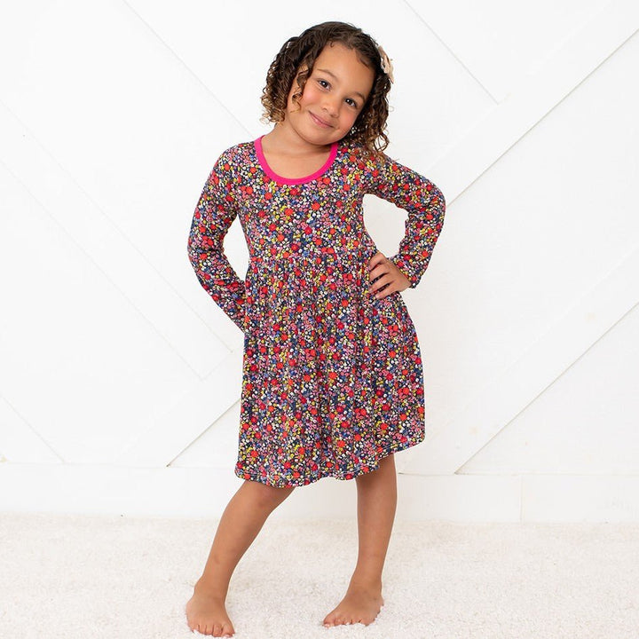 Bestaroo - Bamboo - Midnight Petals Dress