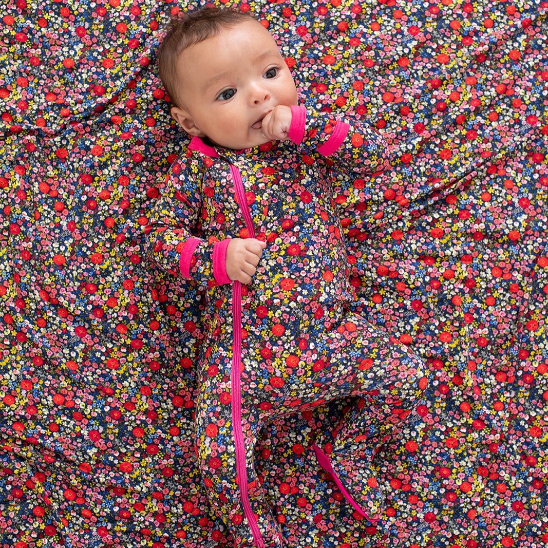 Bestaroo - Bamboo - Midnight Petals Footie