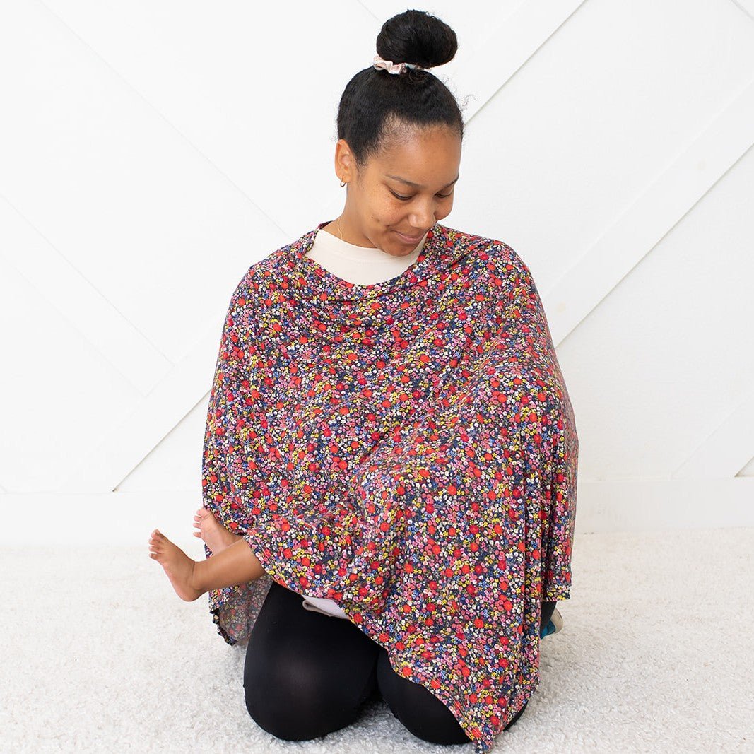 Bestaroo - Bamboo - Midnight Petals Nursing Cover
