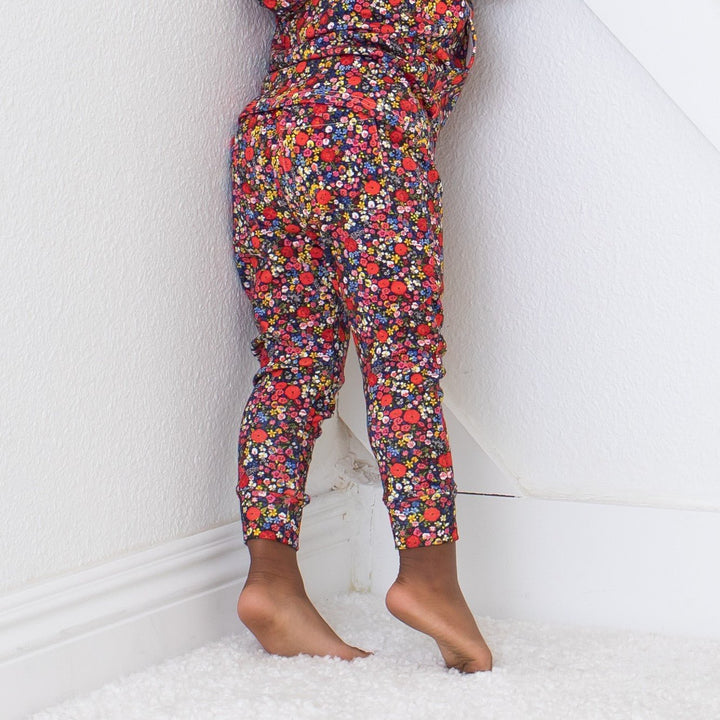 Bestaroo - Bamboo - Midnight Petals Relaxed Fit Jogger