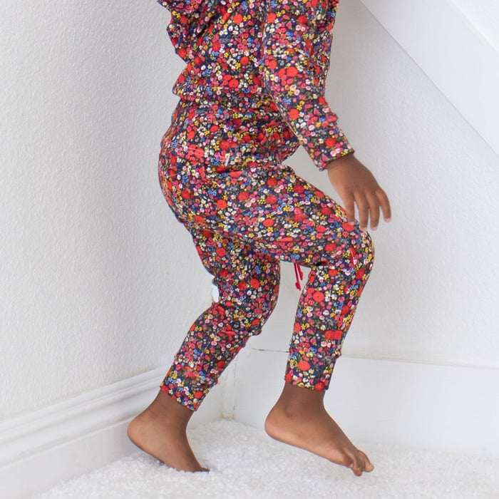 Bestaroo - Bamboo - Midnight Petals Relaxed Fit Jogger