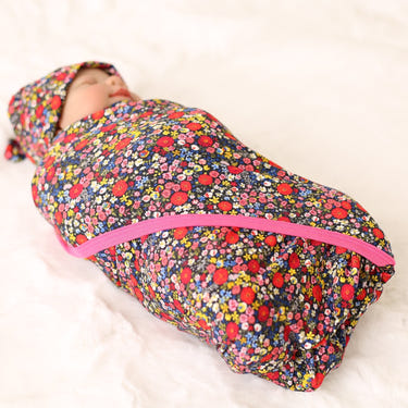 Bestaroo - Bamboo - Midnight Petals Swaddle