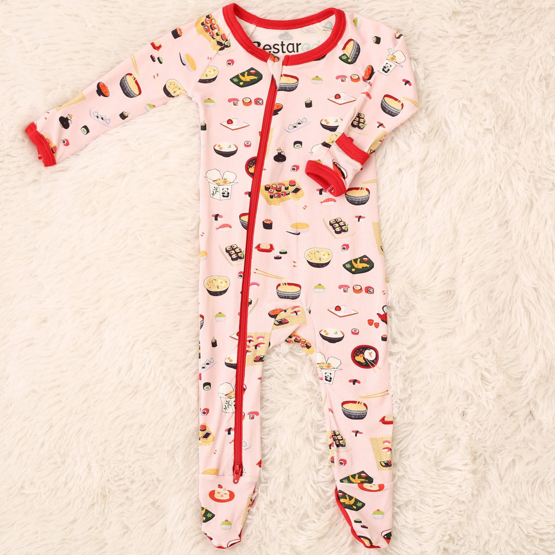 Bestaroo - Bamboo - Miso Cute Footie (pink)