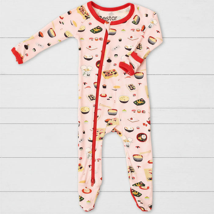 Bestaroo - Bamboo - Miso Cute Footie (pink)