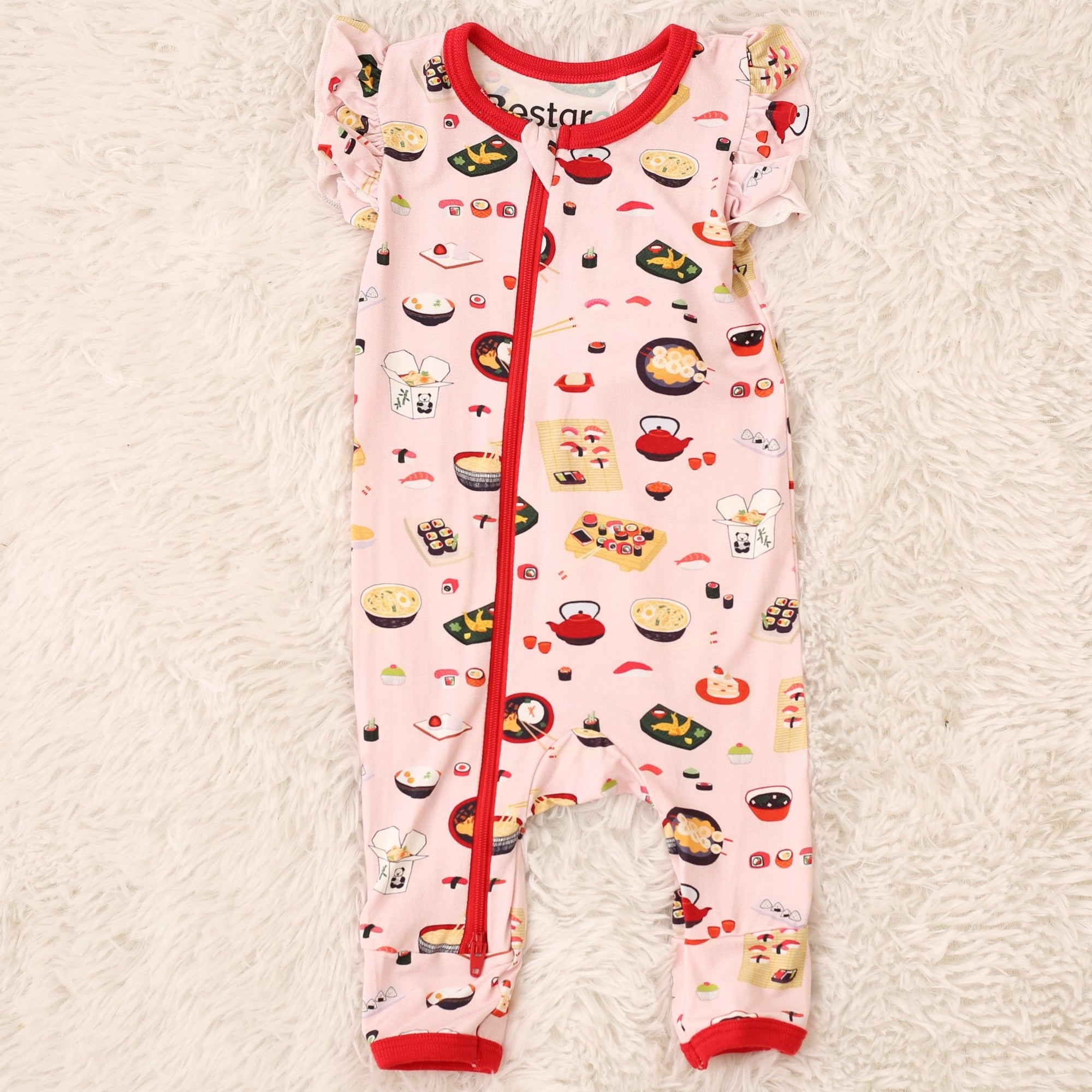 Bestaroo - Bamboo - Miso Cute Romper (pink)