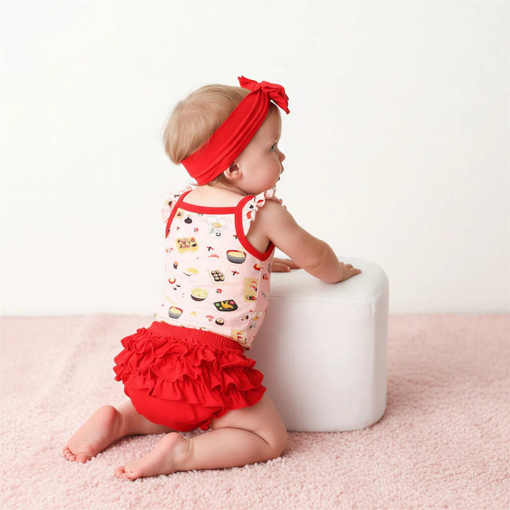 Bestaroo - Bamboo - Miso Cute Ruffle Bloomer Set