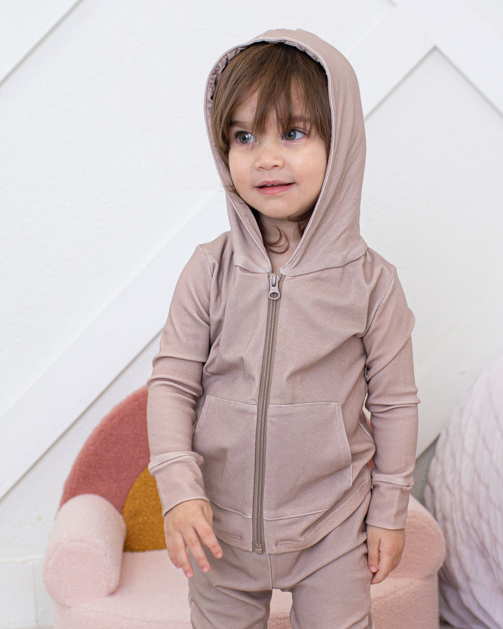 Bestaroo - Bamboo - Mocha Zipper Hoodie