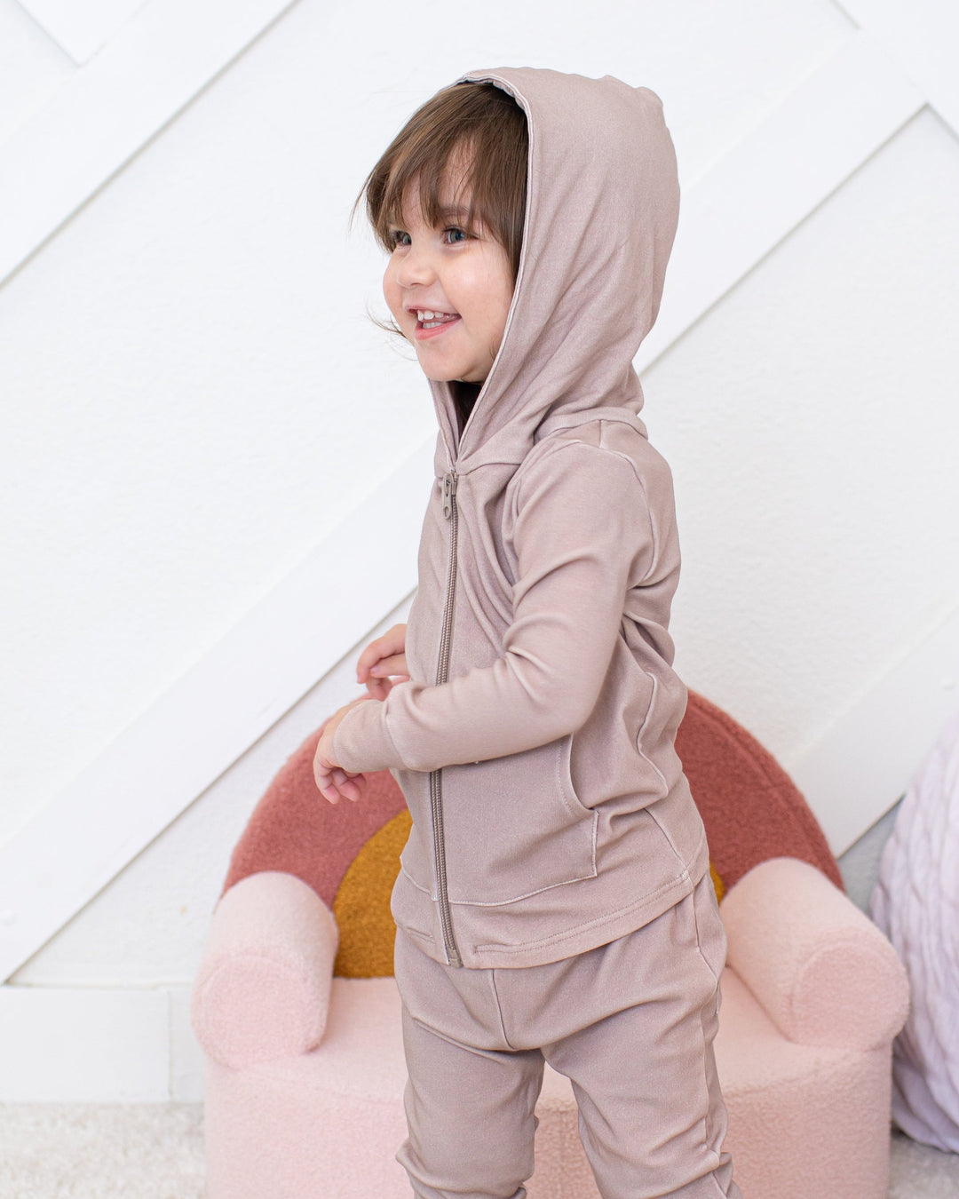 Bestaroo - Bamboo - Mocha Zipper Hoodie
