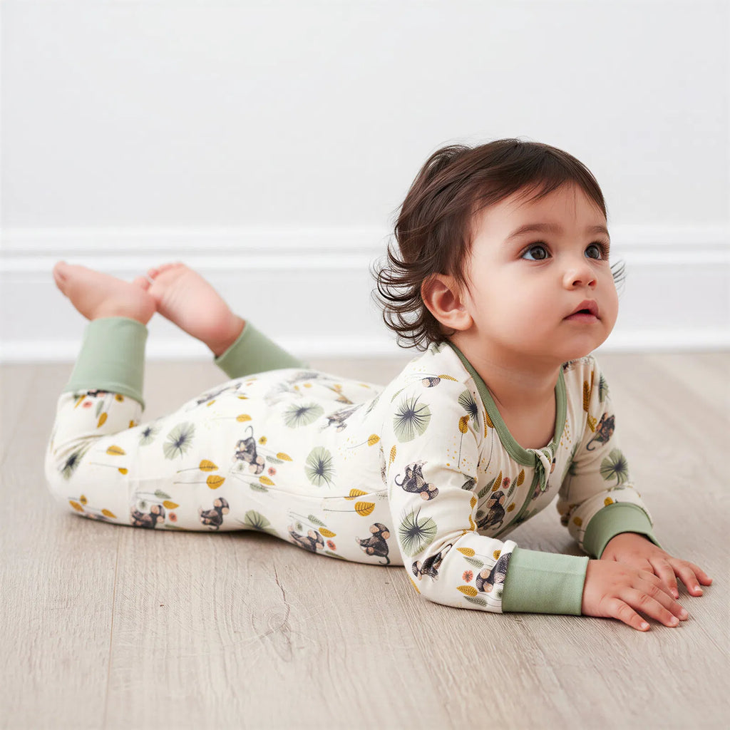 Bestaroo - Super - Soft - Bamboo - Purple Boo Convertible Coverall