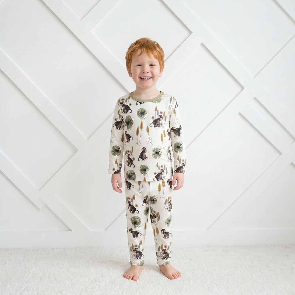 Monkeying Around  L/S Pajama