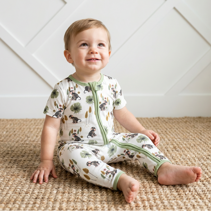 Monkeying Around Romper - Bestaroo