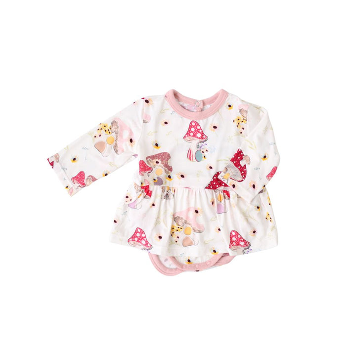 Flora Shrooms Bodysuit Dress