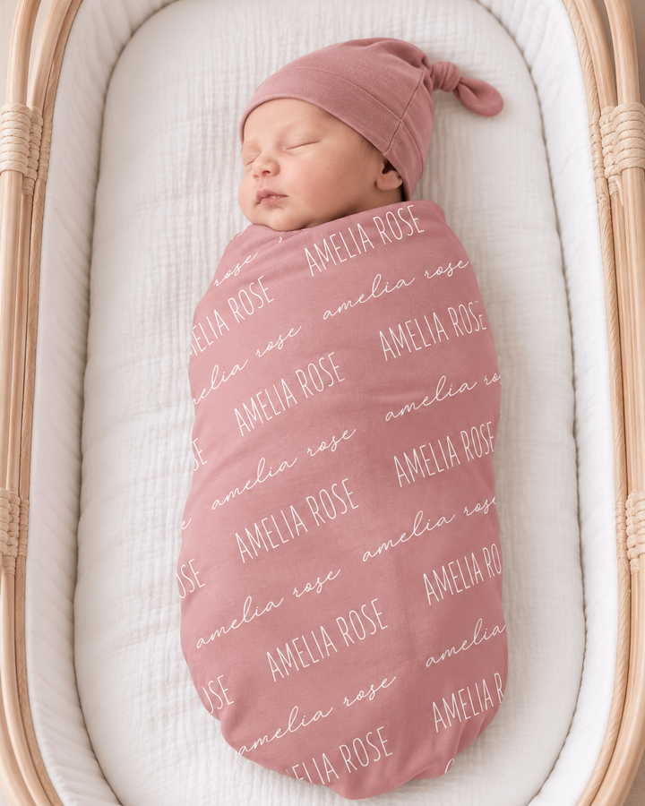Personalized Baby Swaddle