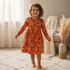 Bestaroo - Bamboo - Orange Boo Crew Dress