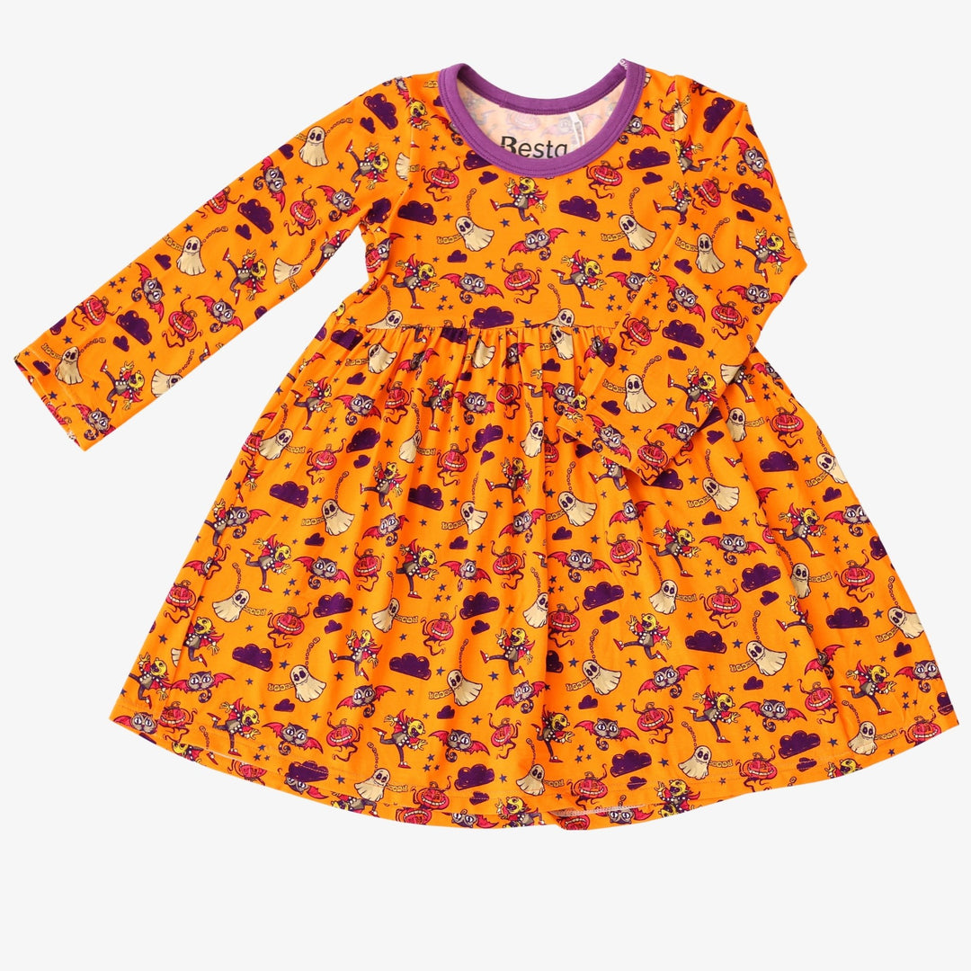 Bestaroo - Bamboo - Orange Boo Crew Dress