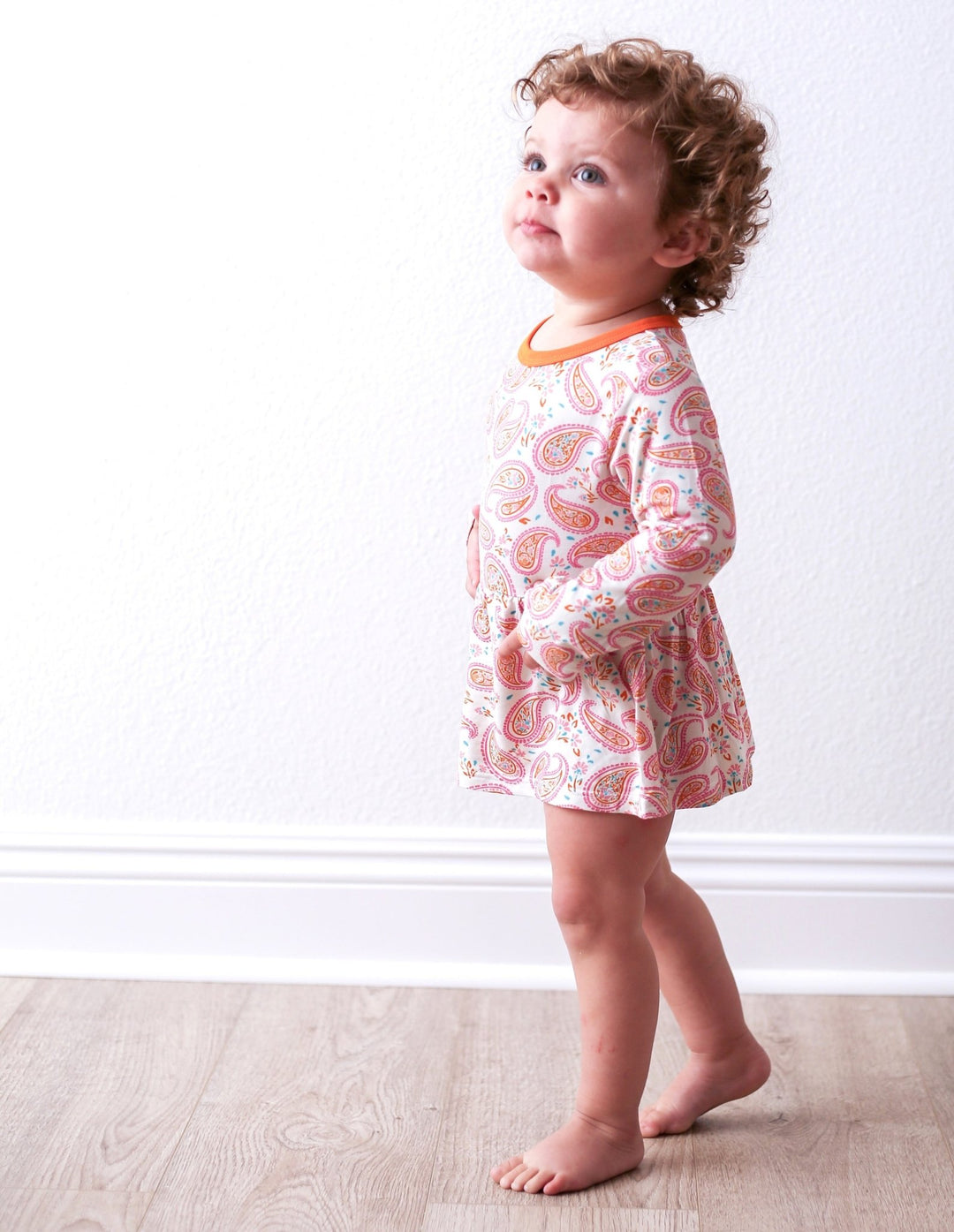 Bestaroo - Paisley Bodysuit Dress