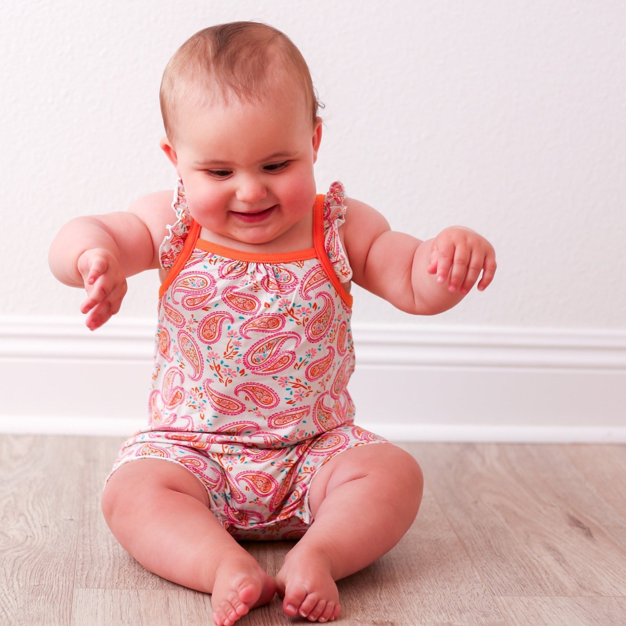 Bestaroo - Paisley Bubble Romper