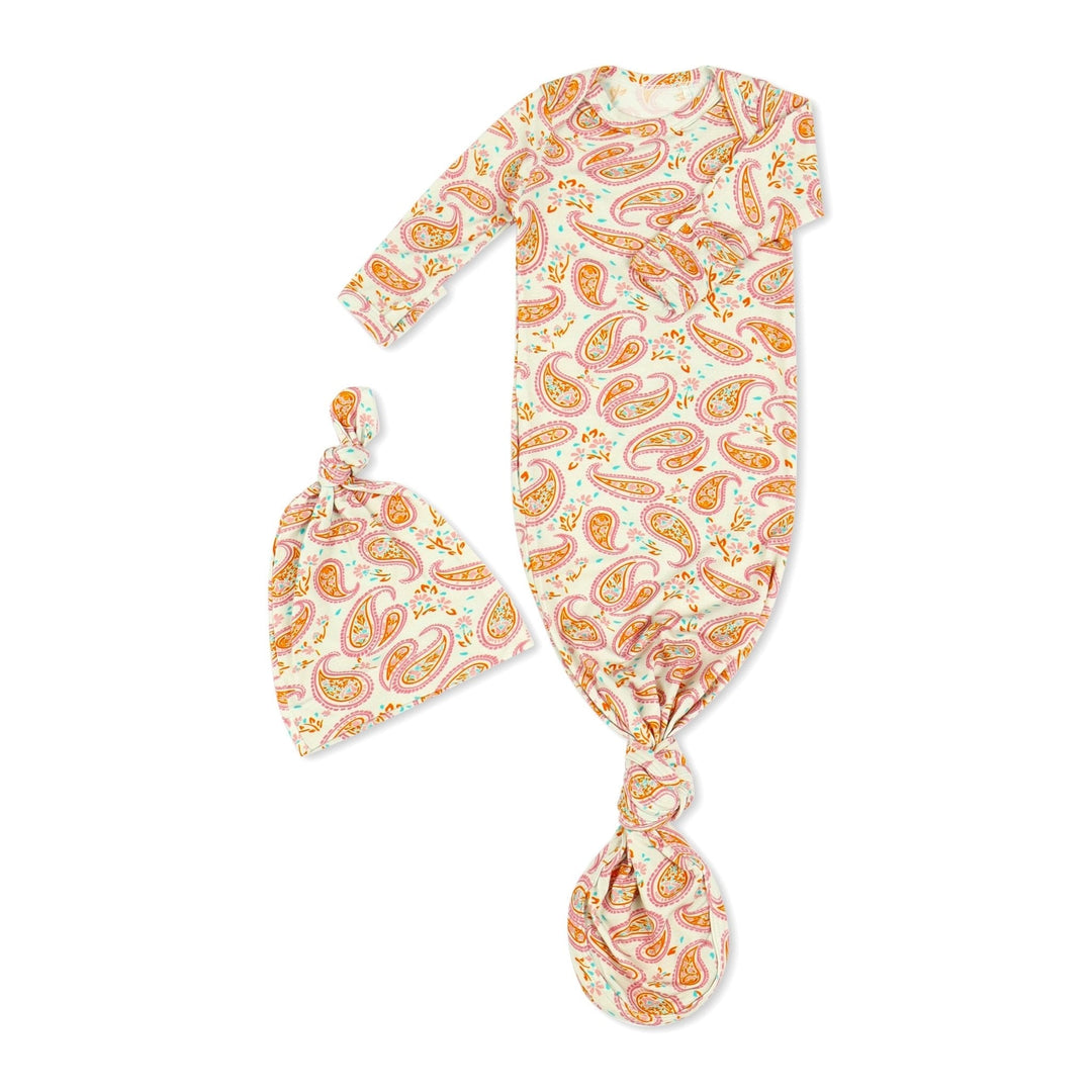 Bestaroo - Bamboo - Paisley Gown &amp; Hat
