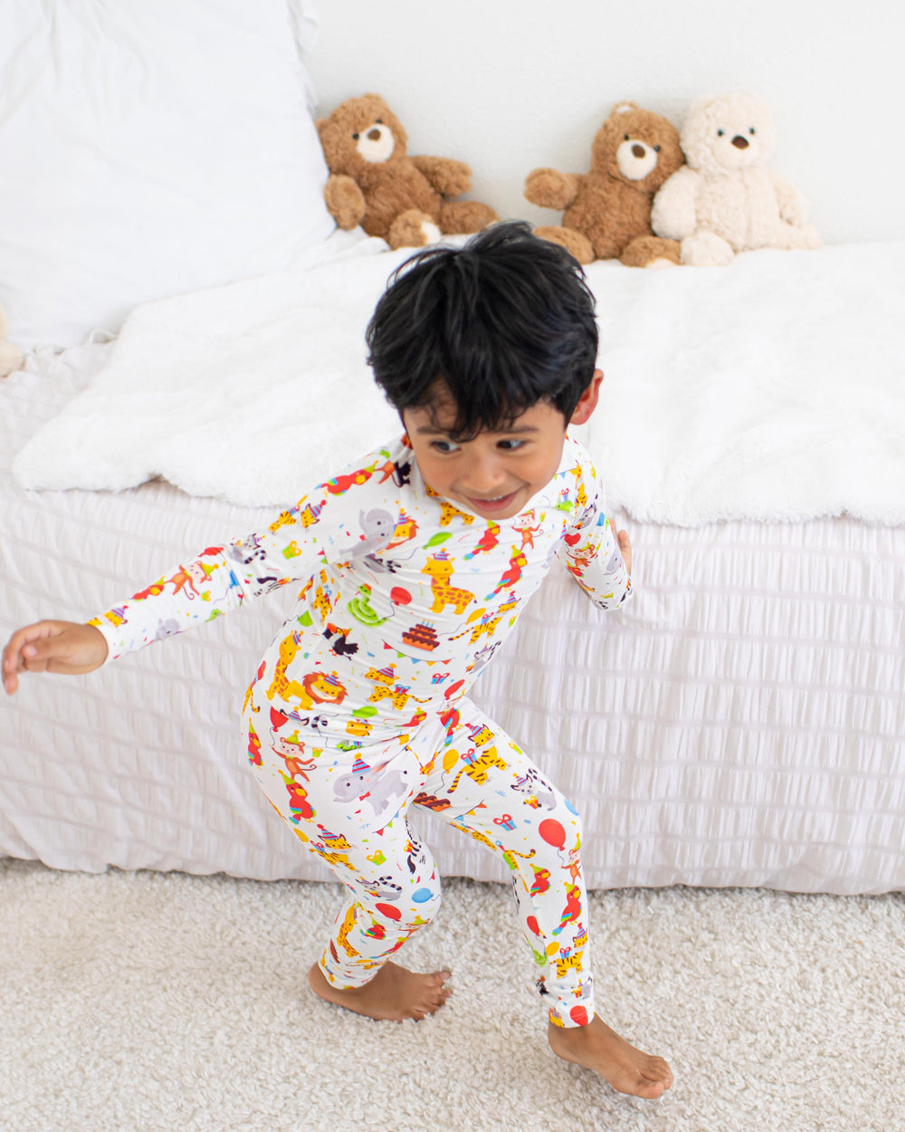 Bestaroo - Bamboo - Party Animals L/S Pajama