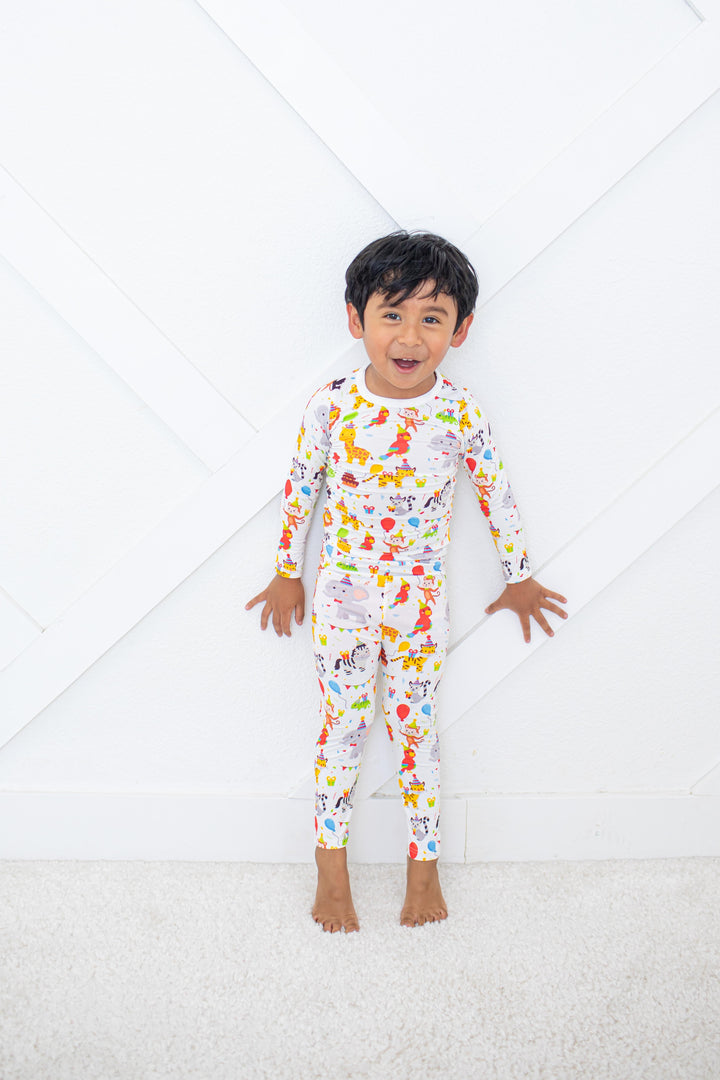 Bestaroo - Bamboo - Party Animals L/S Pajama