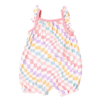 Bestaroo - Bamboo - Pastel Checks Bubble Romper