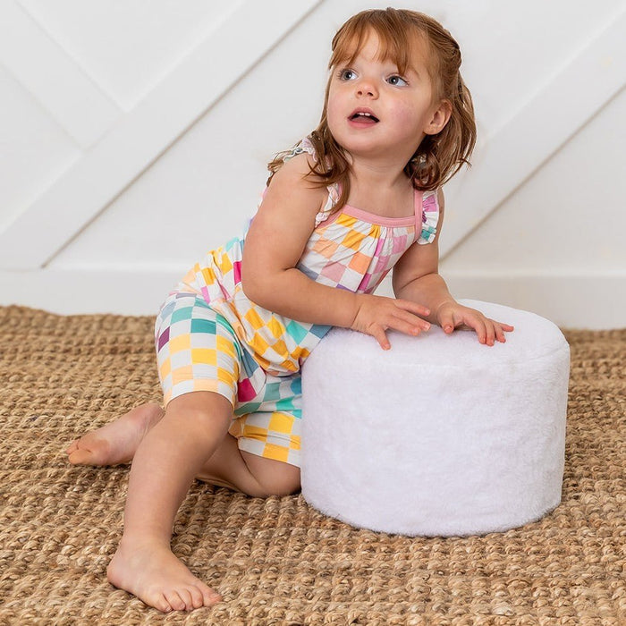 Bestaroo - Bamboo - Pastel Checks Flutter PJs