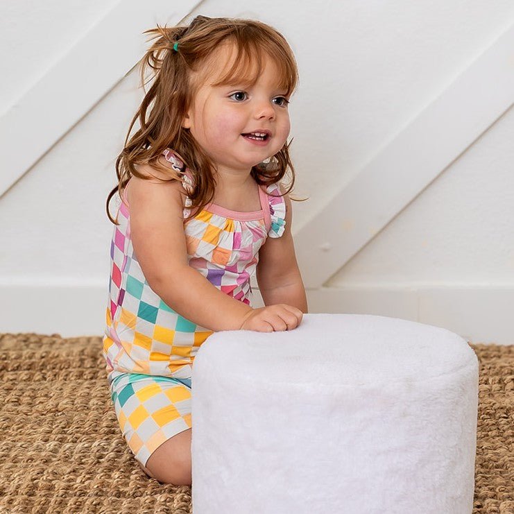 Bestaroo - Pastel Checks Flutter PJs