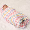 Bestaroo - Bamboo - Pastel Checks Swaddle