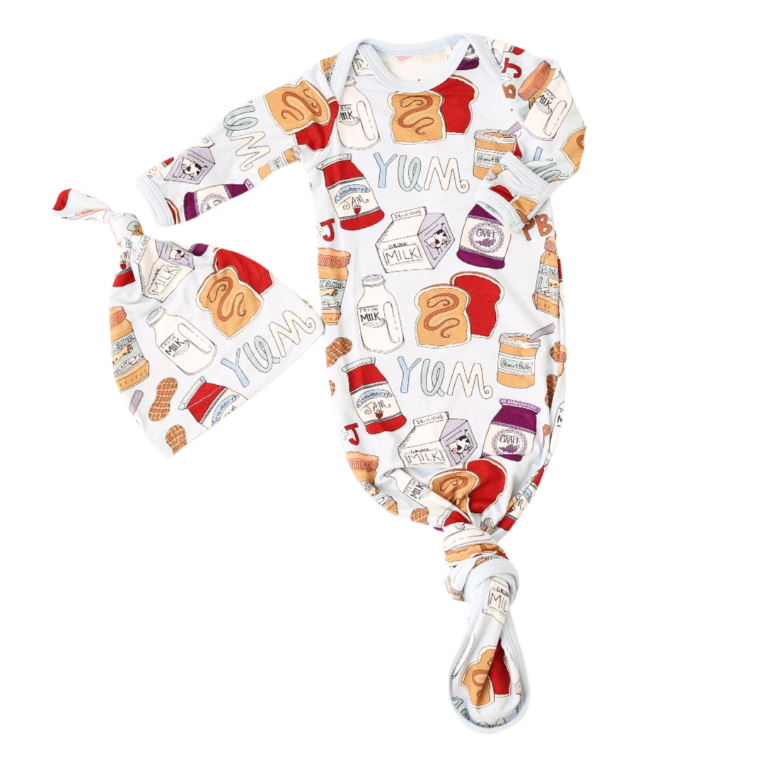 Bestaroo - Bamboo - PB&J Gown & Hat