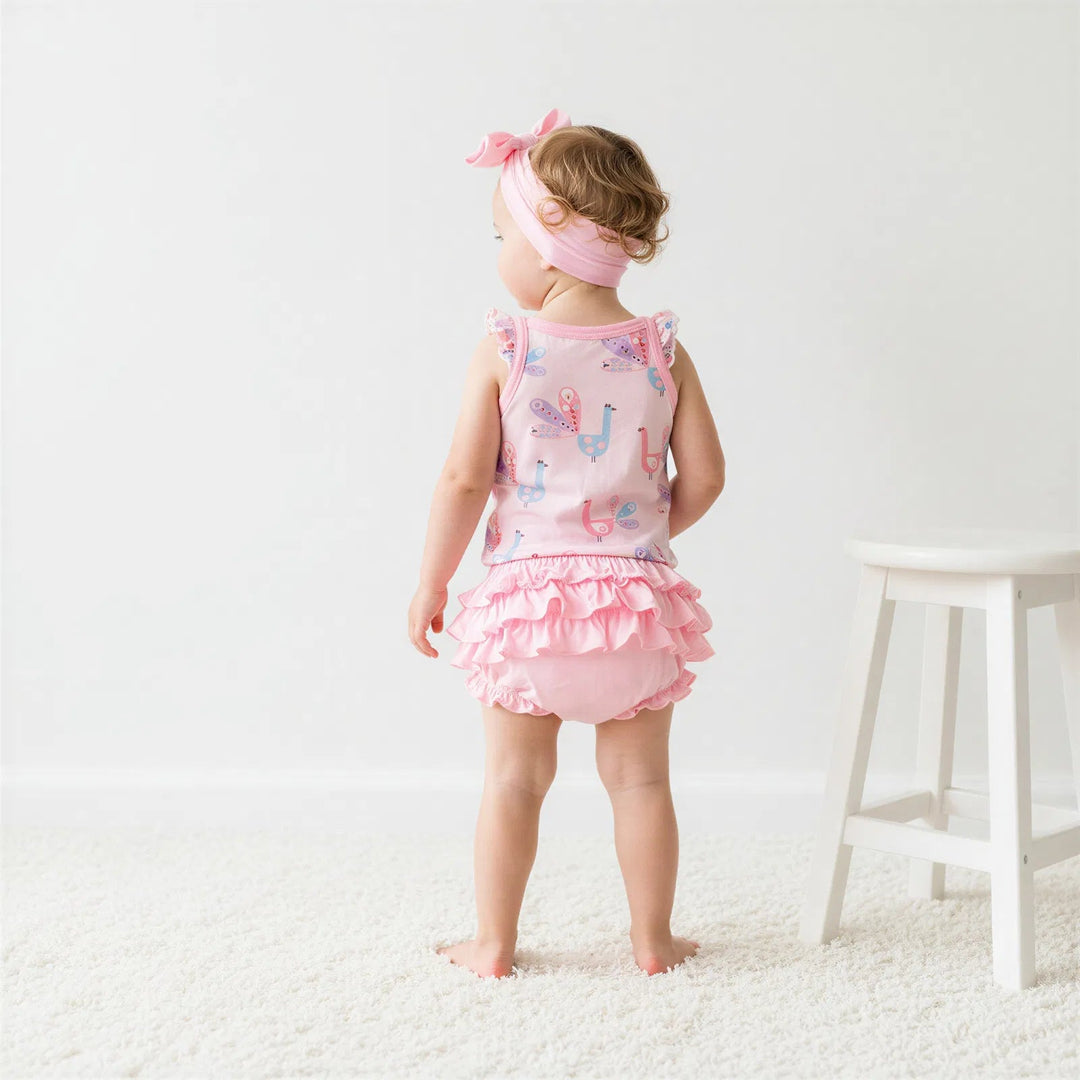Bestaroo - Bamboo - Peacock Bloomer Set
