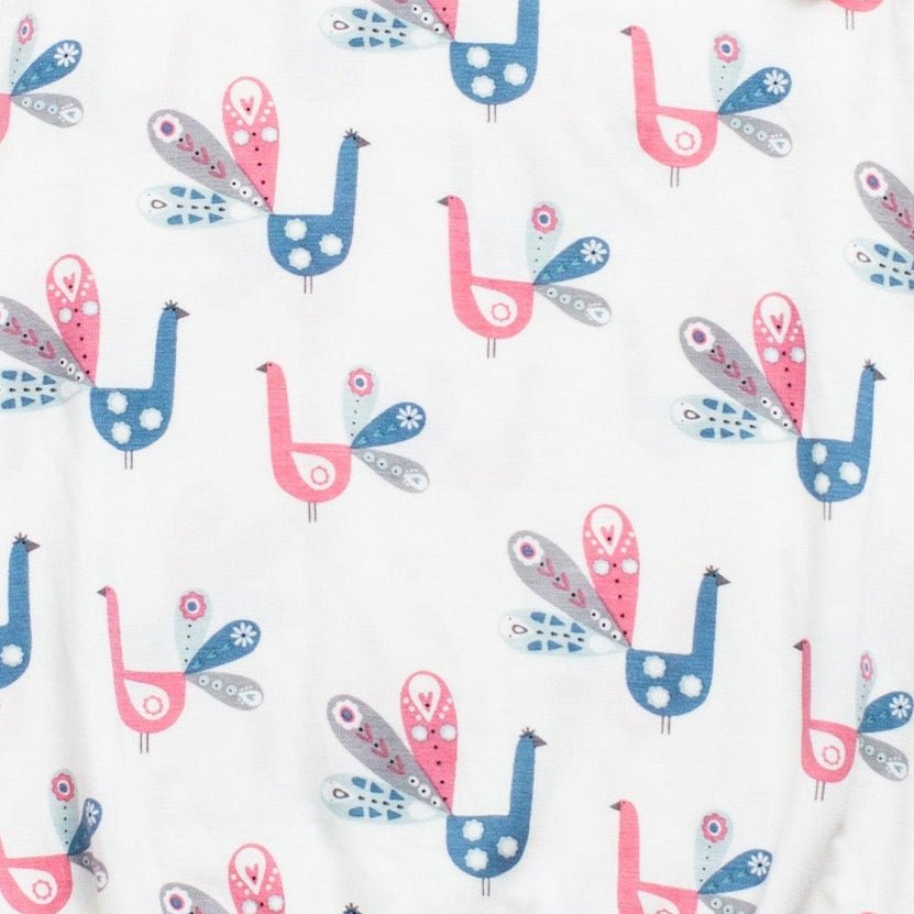 Bestaroo - Bamboo - Peacock Romper